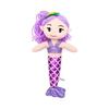 Mermaid Plush Toy - Cute Doll for Room Decor, Gifts, Princess Mermaid, Children's Toy, Birthday, Christmas, Ages 3-8 (Purple), Soft & Huggable,