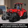Mold King 18020 Technic Funkgesteuerter Quad Truck 600 Traktor MOC Elektrischer Raupentraktor Schweres Baufahrzeug (1698+ Teile) Technologie