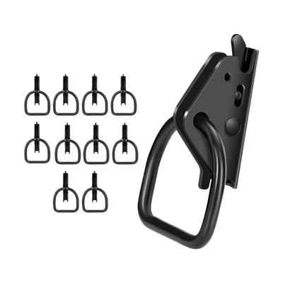 Anneaux D E Track Ancrages d'arrimage Système E Track Métallique Accessoires Installation Facile Ancrages pour Sécuriser les Vélos dans la Remorque