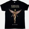 NIRVANA IN UTERO NEUES SCHWARZES T-SHIRT