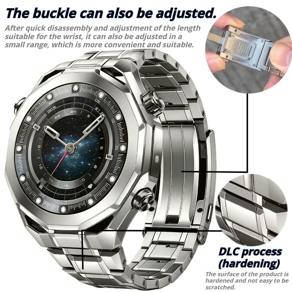 22MM Titanium Strap for Huawei Watch 6 46mm 5 4 Pro Ultimate 1/2 Quick Release Band for Huawei Watch GT2 GT3 GT4 GT5 GT6 Pro 46mm Metal Bracelet