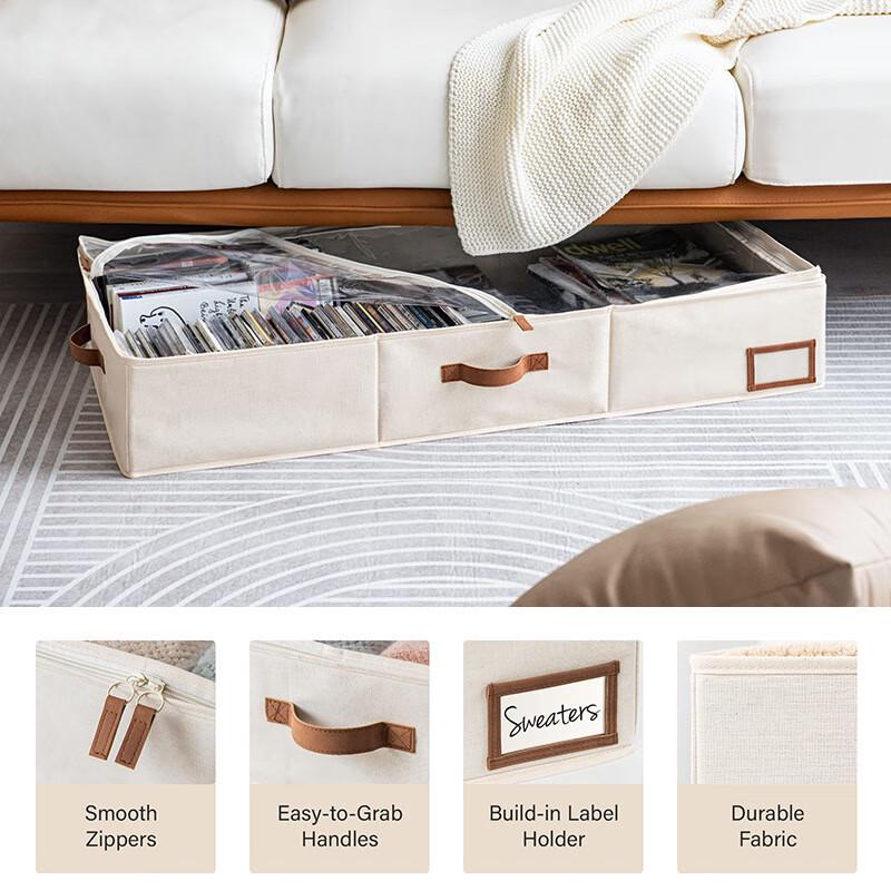 Foldable Under-Bed Storage Box