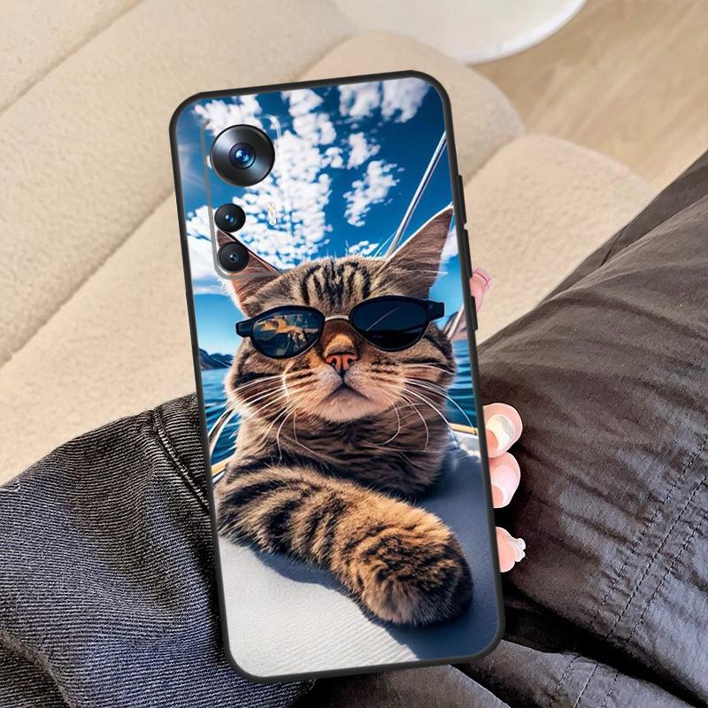 Kitted Cats Cute Case For POCO F5 X5 X3 Pro F4 X4 F3 C65 Cover For Xiaomi 13T Pro 11T 12T 14 12 13 Lite 12X