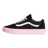 Vans Zapatillas de Skate Unisex de Caña Baja Cómodas Old Skool Negras Rosas VN000D6WPIB