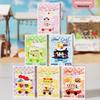 Micro-Particle Food Cart Street Scene Building Set: Educational Toy for Kids with Points Redemption Gift Mechanism