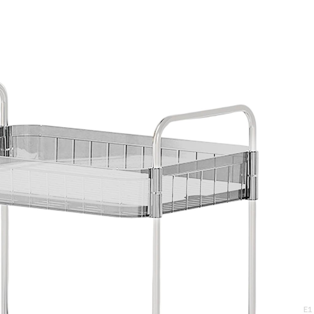 Stolní stojan 2patrový víceúčelový držák na kosmetiku Úložné příslušenství Odnímatelný, Displej