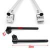 Motorcycle Handlebar Racing Adjustable CNC 31/32/33/35/37/39/41/51mm Clip On Ons Fork Handlebars Handle Bar Cafe Racer