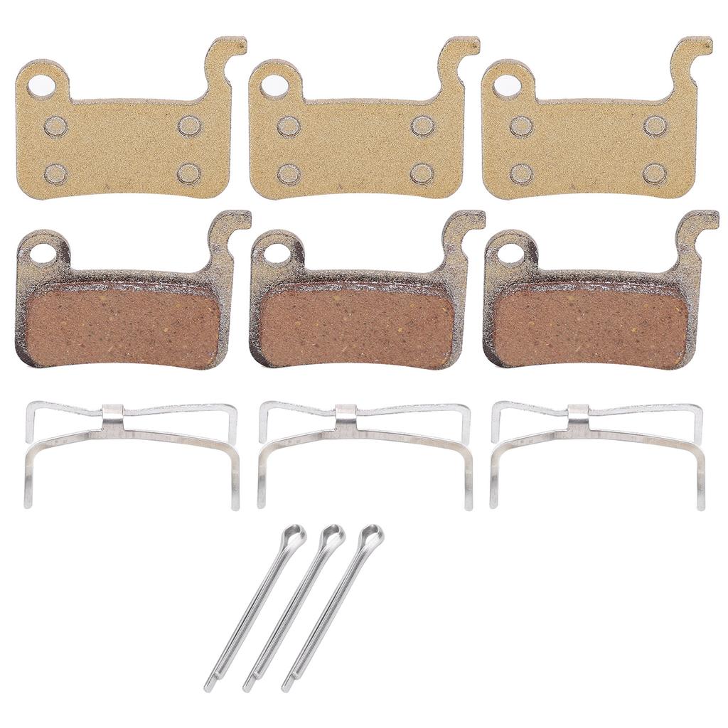 3 Perechi Plăcuțe Frână Disc Bicicletă Montană M965 Metalice BB7 Electromobil