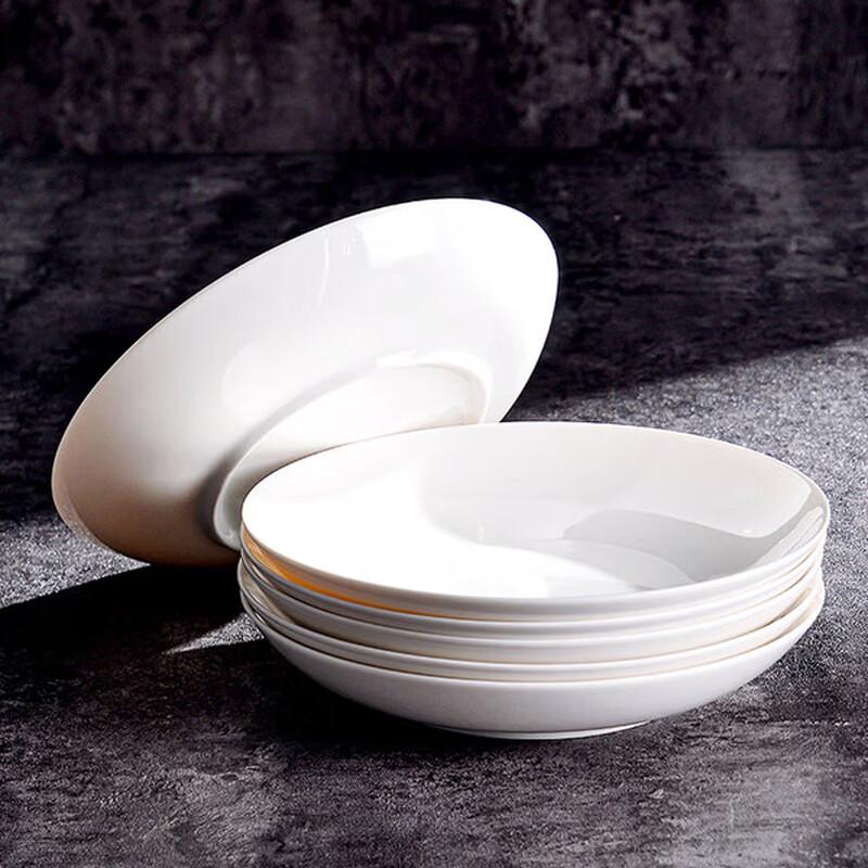 8-inch Chinese Underglaze Ceramic Plate Set