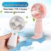 Compact USB Rechargeable Mini Fan with Low Noise for Desktop and Portable Use