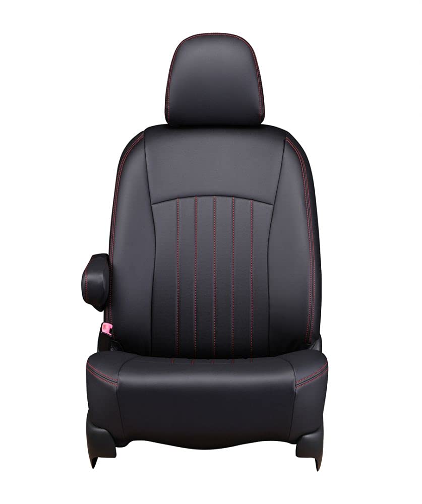 

Clazzio Seat Covers Full Set for Hiace Ace Brawny Van Clazzio Line Black x Red Van/Regius Van/Bongo KDH20#/KDH221/TRH200/GDH20#/TRH22#/TRH200M/GDH206#