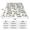 Cute Puppy Husky Flannel Blankets 3D Animal Dog Lovely Cool Throw Blanket Sofa Bedding Lounge 200x150cm Plush Thin