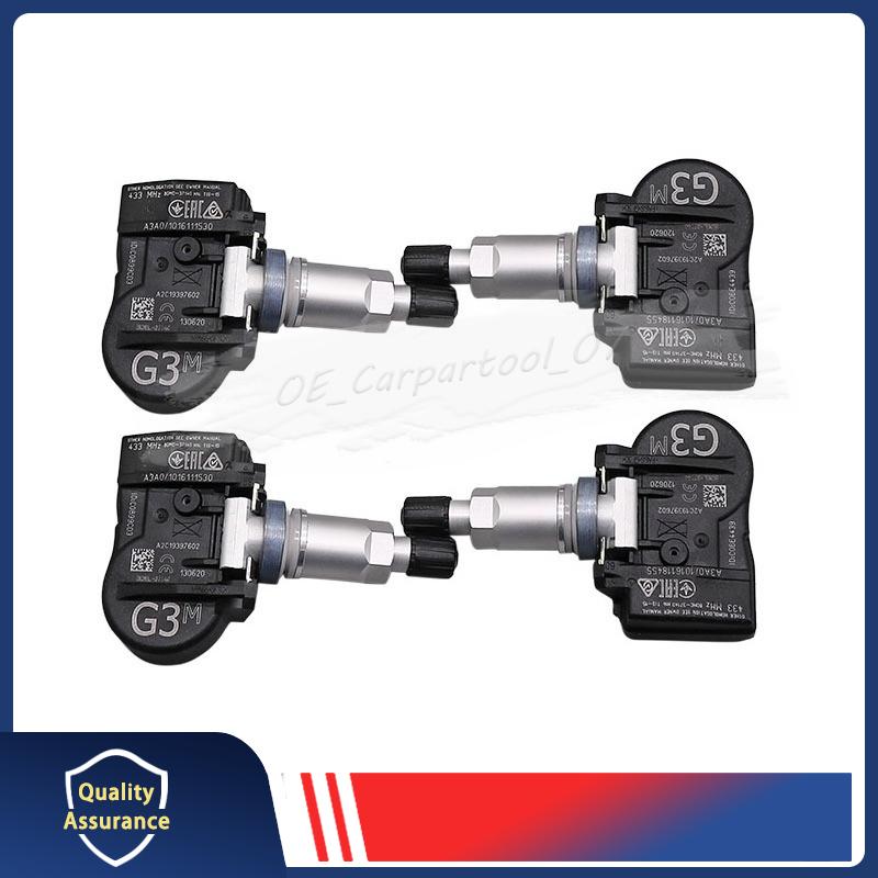 BDEL-37-140 TPMS 4PCS For -2024 Mazda CX-30 3 (BP) B-Hatch Xev Tire Pressure Monitor System Sensor 433MHZ BDEL37140