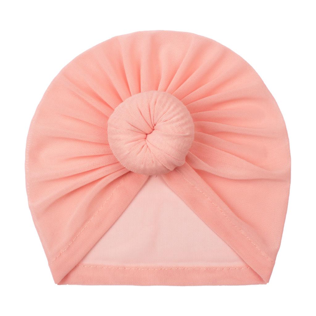 

New Summer Baby Breathable Mesh Donut Hat – Cool and Comfy Children s Boneless Cap