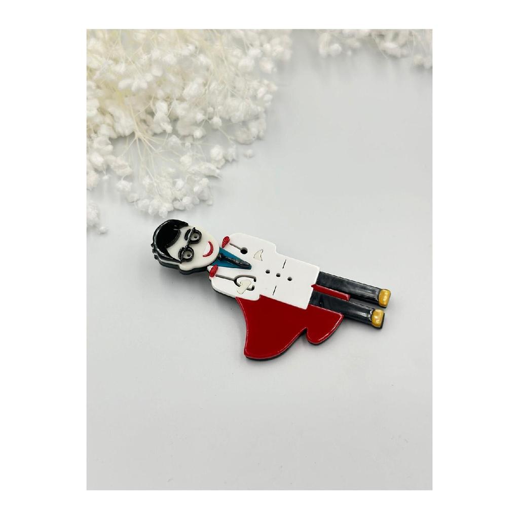 3d Doctor Profession Brooch