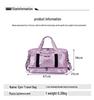 Large Capacity Wet/Dry Separation Fitness Travel Bag: Versatile Shoulder, Crossbody, Handheld Yoga Bag