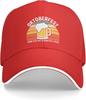 Oktoberfest Team Lets Get Schnitzel Faced Hat Unisex Women Baseball Cap Cool Sun Helmet Party Celebration Decorations