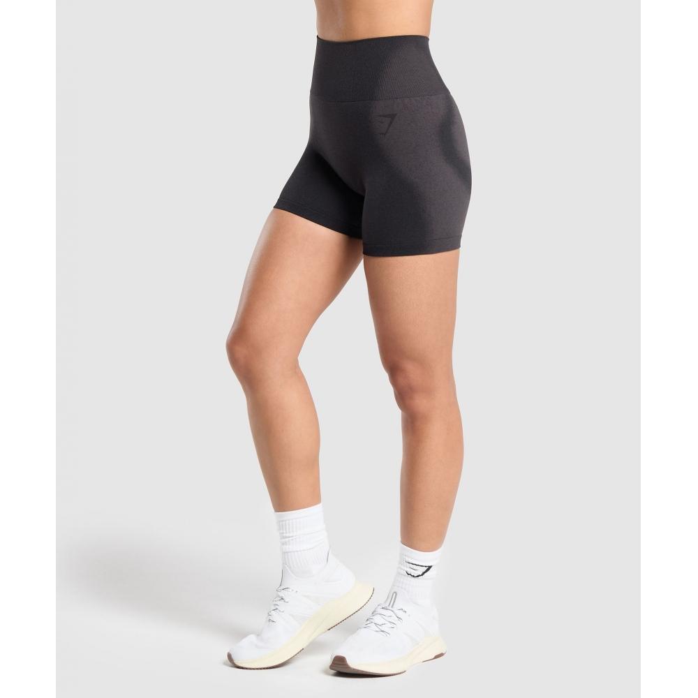Gymshark Blur Seamless Shorts Black Asphalt Grey B9a2d Bccj