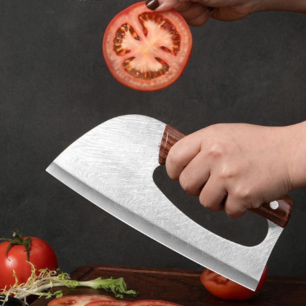 WXCOO Multi functional Labor-saving Kitchen Knife Handmade Forged Butcher Knife Meat Cleaver Chef Vegetable Slicing Knife