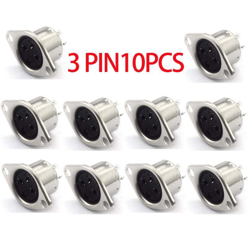 10PCS DIN S Terminal 3/4/5/6/7/8P Pin/Core Midi Male Connector Female Connector Plug Computer Large Keyboard Mouse Socket