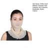 Chiffon Neck Gaiter with Earloops for Women Breathable UV Sun Protection