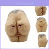 Mască realistă pentru petrecerea de Halloween cu design Eco-friendly din Latex Cap de Fesă