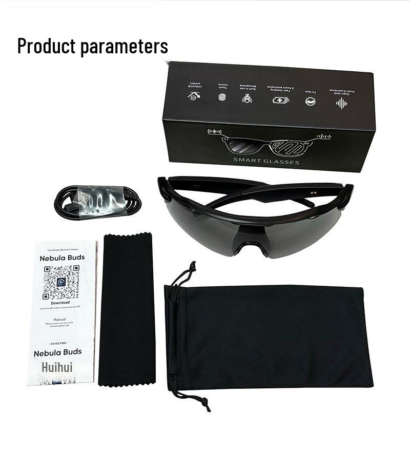 Smart Bluetooth Cycling Glasses with AI Voice Translation