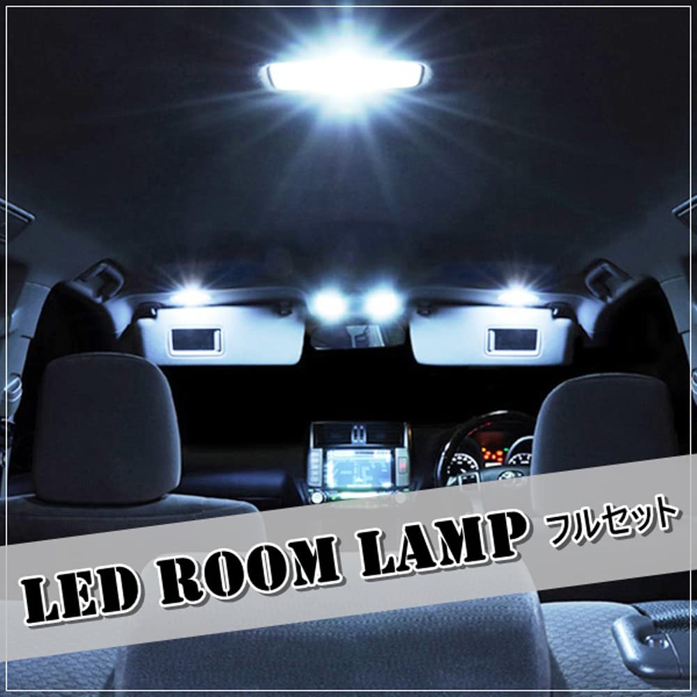[12 Piece Full Set] Step Wagon RK LED Room Lamp Honda Honda RK1 RK2 RK3 RK4 RK5 RK6