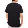 Anta Solid Color Pattern Print Crew Neck Short-Sleeve Slim Fit T-Shirt Men Tops Black 152221114-3