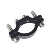 Handlebar Cycling Clip Clamp Bike Flashlight Torch Mount Dual M5 M6 Mounting Screw LED Head Front Light Holder Clip CNC Optional