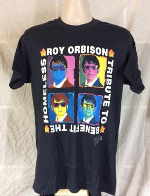 Vtg Roy Orbison Tribute To Benefit The Homeless Concert TShirt BS776 Unisex T-Shirt