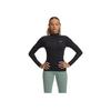 Under Armour Vanish Training Slim Fit Long Sleeve Raglan T-Shirt Women Tops Black 1388113-001
