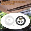 Outdoor Misting System Fine Spray Cooling Fog Device for Full Gardens 49 FT Hose for Patio Greenhouse