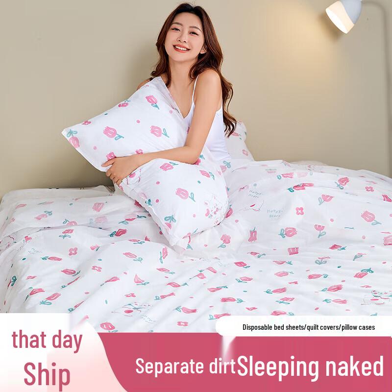Disposable Travel Bedding Set