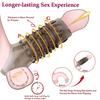 Penis Sleeve Enlarger Extender Enhancer Pennis Sleeve Delay Ejaculation Silicone Reusable Cock Ring Adult Sex Toys For Men