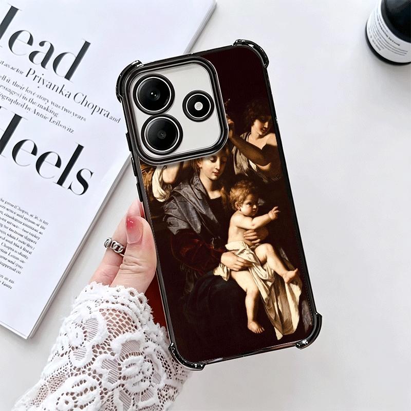 Renaissance Ästhetik Kunst Malerei Weiche Handyhülle Für Xiaomi Redmi Note 14 15 Pro Plus 13 12 11S 11T 5G 10 9S 9 Beschichtung Anti-F