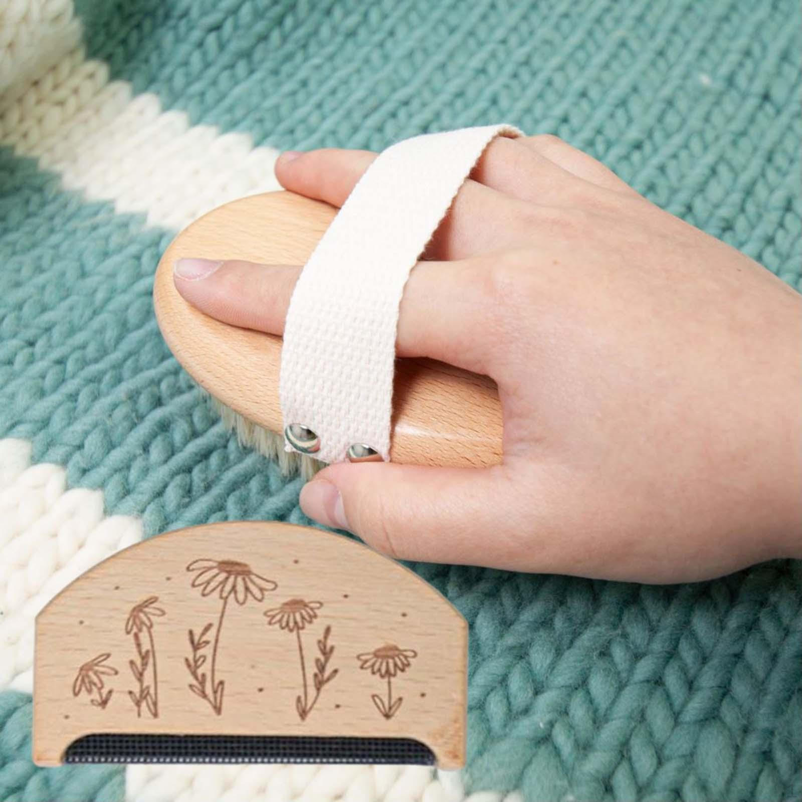 

2 шт., расческа для свитера из нескольких тканей, шерстяная ручка, средство для удаления пуха, кашемир Style A