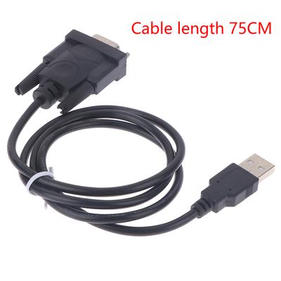 1 Stuks Usb Rs232 Naar Db 9-Pin Male Kabel Adapter Converter Ondersteunt Win7-10 Systeem