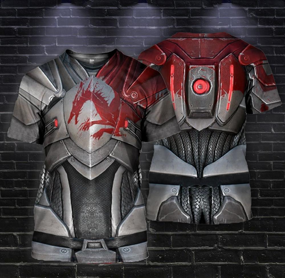 

Футболка Knight Armor с 3D принтом Knights Templar Harajuku, повседневная летняя рубашка унисекс с короткими рукавами, дропшиппинг XS