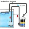 aquarium filter 604 pre filter EW-604 HW-604 external filter aquarium filter bucket 4 PCS filter sponge filter cartridge