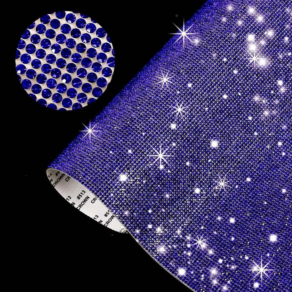 High quality Glitter Self-Adhesive Crystal Rhinestones Sticker Gift Decoration DIY Car Decoration Sticker Gem Stickers