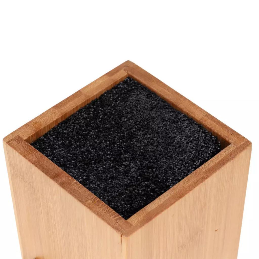 BAMBOO KNIFE BLOCK STAND KINGHOFF KH-1558