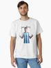 Ispirato a Julian Alvarez Maglietta Classica in Cotone Unisex Fan Squadra Nazionale Argentina Maglietta Grafica Casual