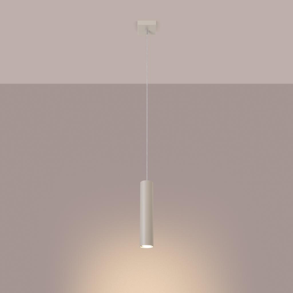 Lampa Wisząca Lagos 1 Gu10 Beżowy Sollux Sl.1479