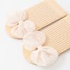 Children Socks with  Not  Slip Bottom & Lace Bowknot Toddler Safety Socks Smooth Stitching Socks for 1 to 5 Years