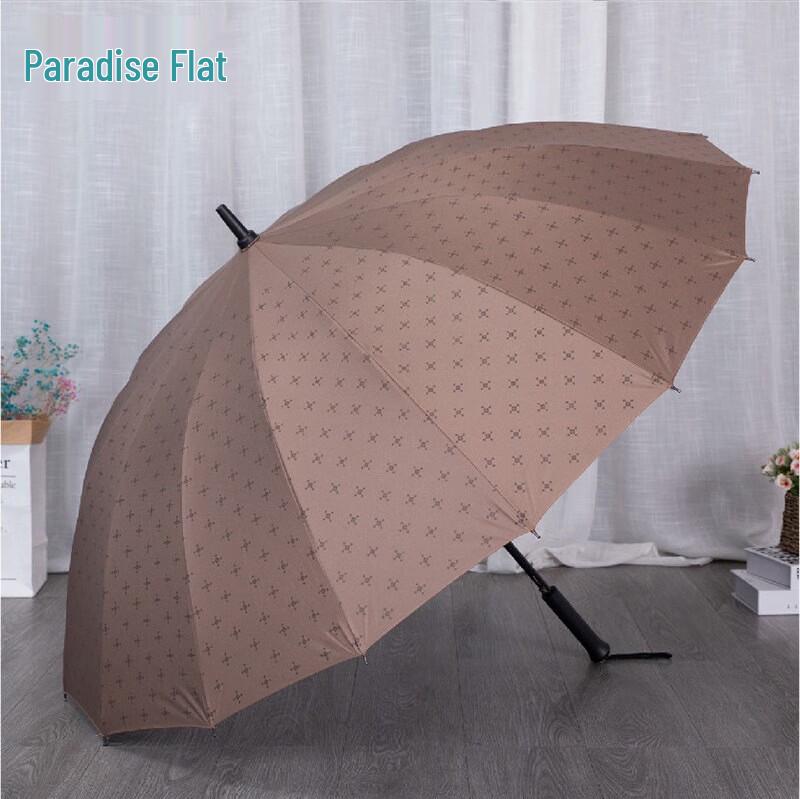 Tiantang Automatic 16-Rib Straight Handle Dual-Use Umbrella