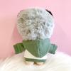 Two-tone Hoodie, 10cm Plush Toy, Green, Kigurumi, Accessories, Otaku, Doll, Mascot, Kpopdoll, Costume [Used]