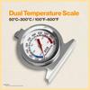 Oven Thermometer Accurate 50-300°C/100-600°F Grill Fry Chef Smoker Gauge Stainless Steel Thermo Meter Kitchen Cooking Baking