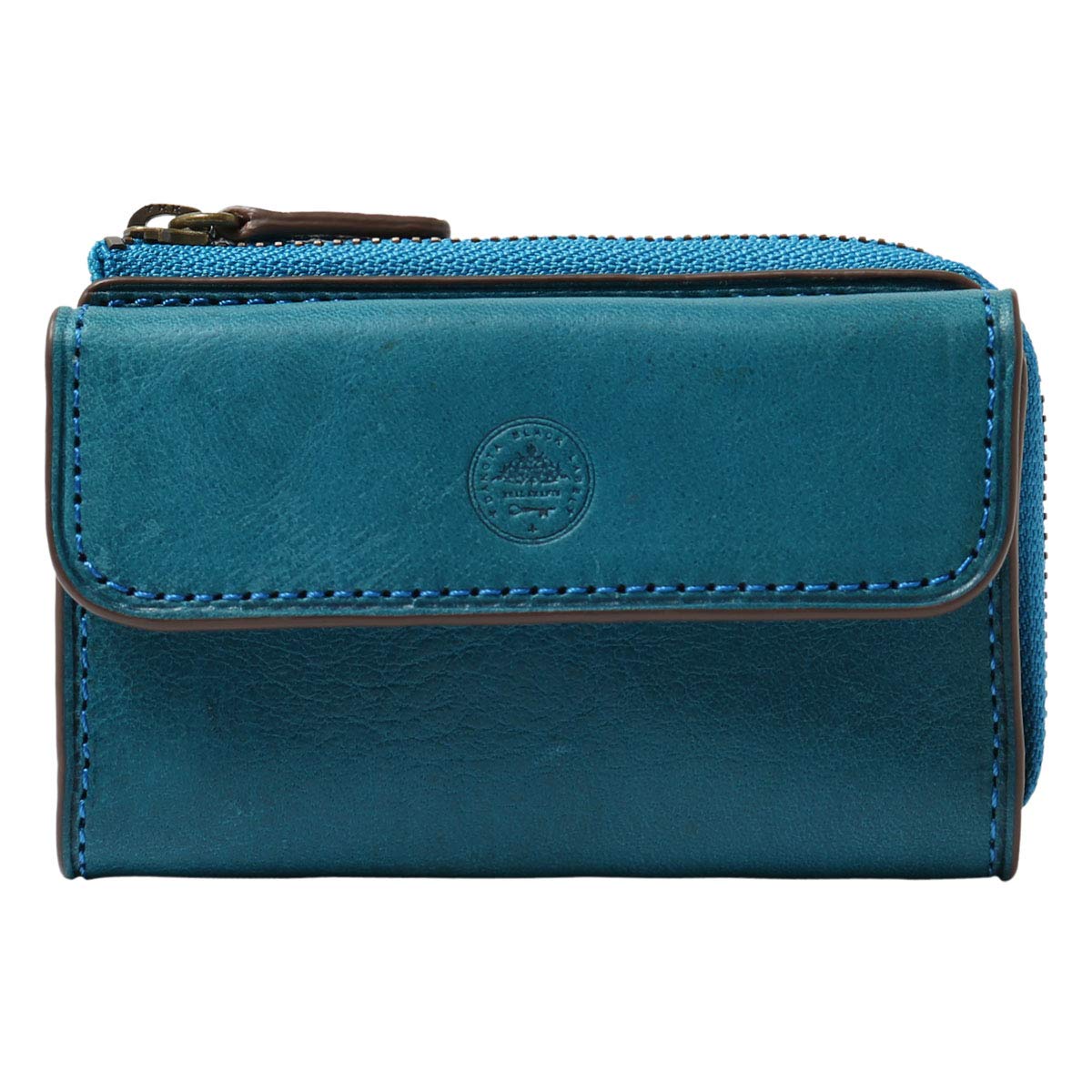 

Black Wallet Genuine Leather Minimo Blue [Dakota Label] Men s BL-627605-65 синій