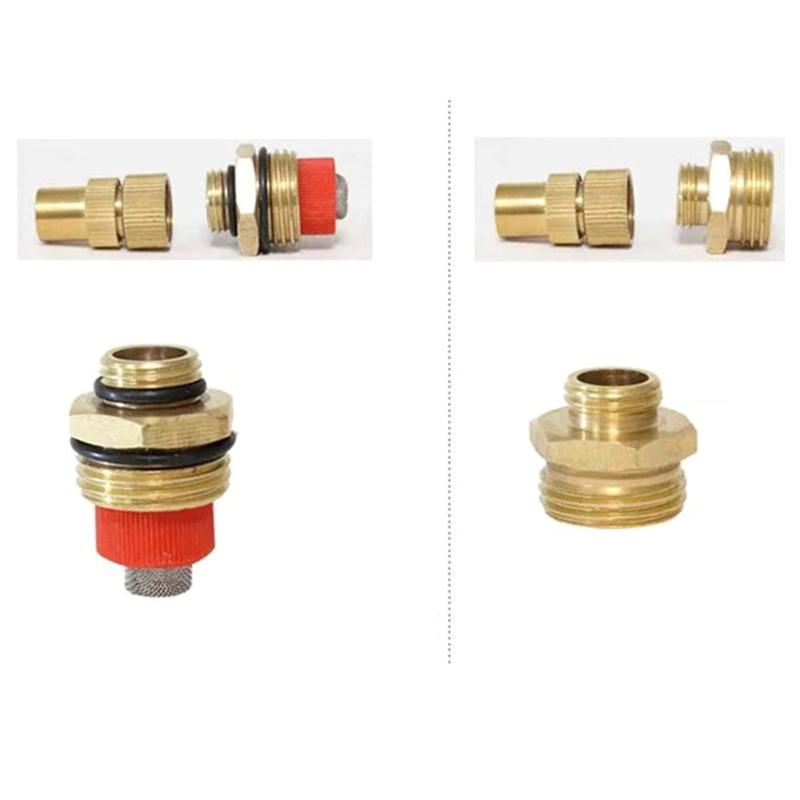 Heavy Duty Twist Hose Nozzle Adjustable 1/2 Jet Sweeper Nozzle for Car Wash Watering Gardens High Pressure Brass Nozzle